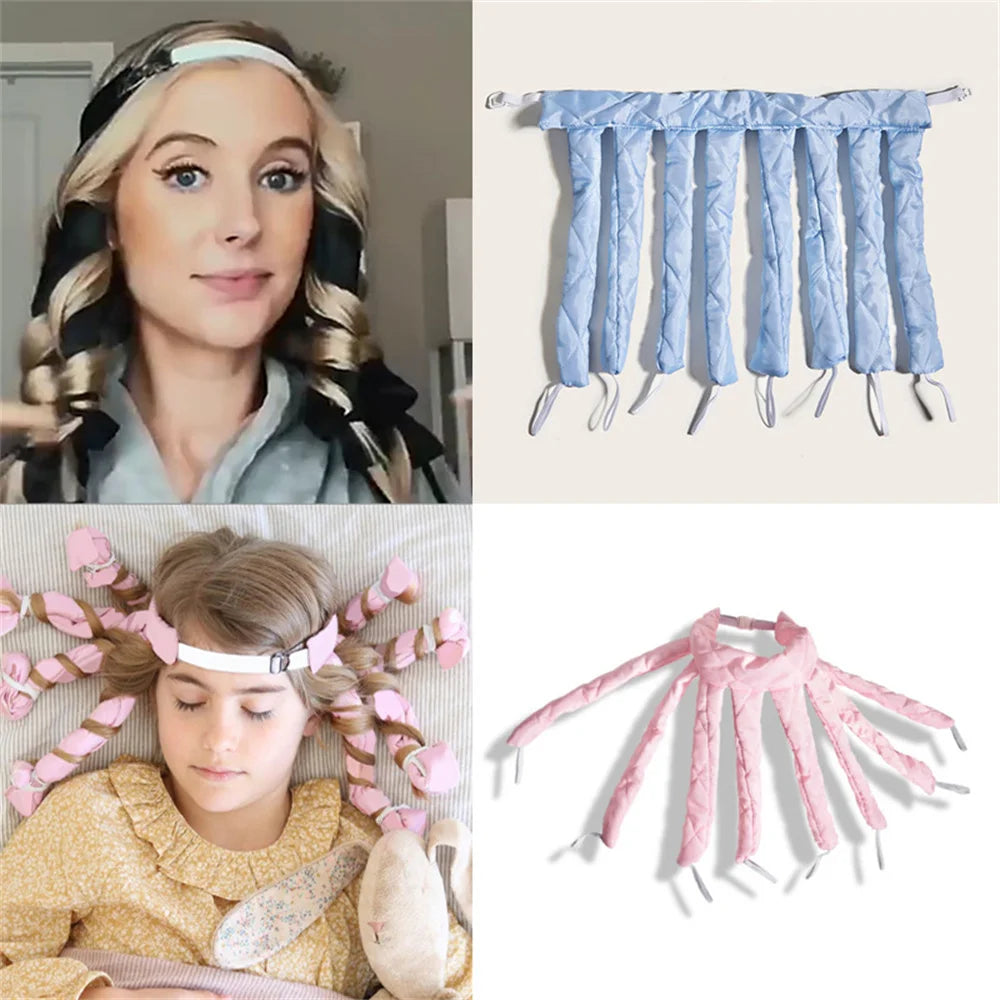 CairnDream No-Heat Curling Headband